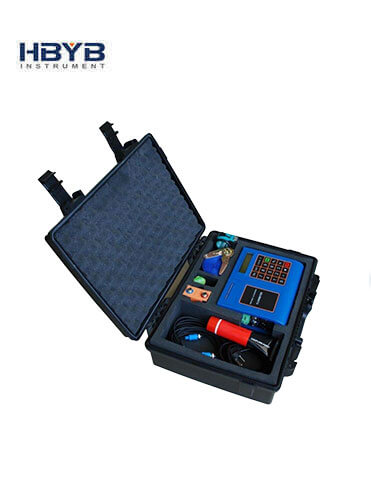 Portable ultrasonic flowmeter