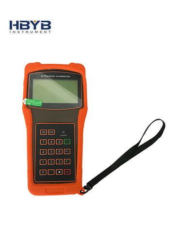 Handheld ultrasonic flowmeter